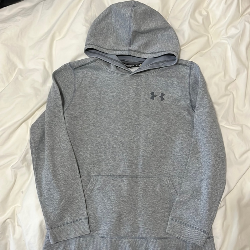 Gray Under Armour Hoodie